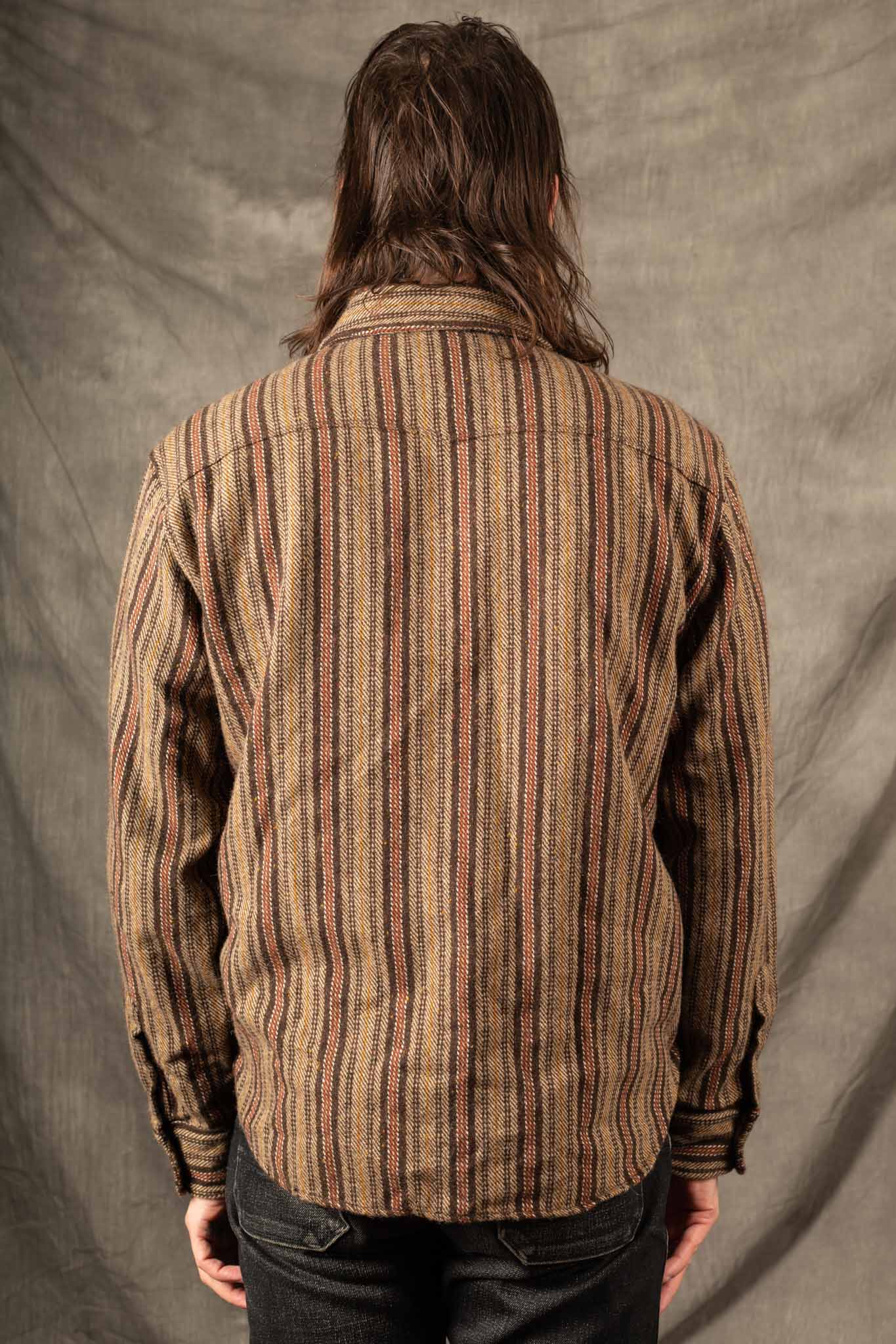 Freenote Cloth Bodie Brown Stripe
