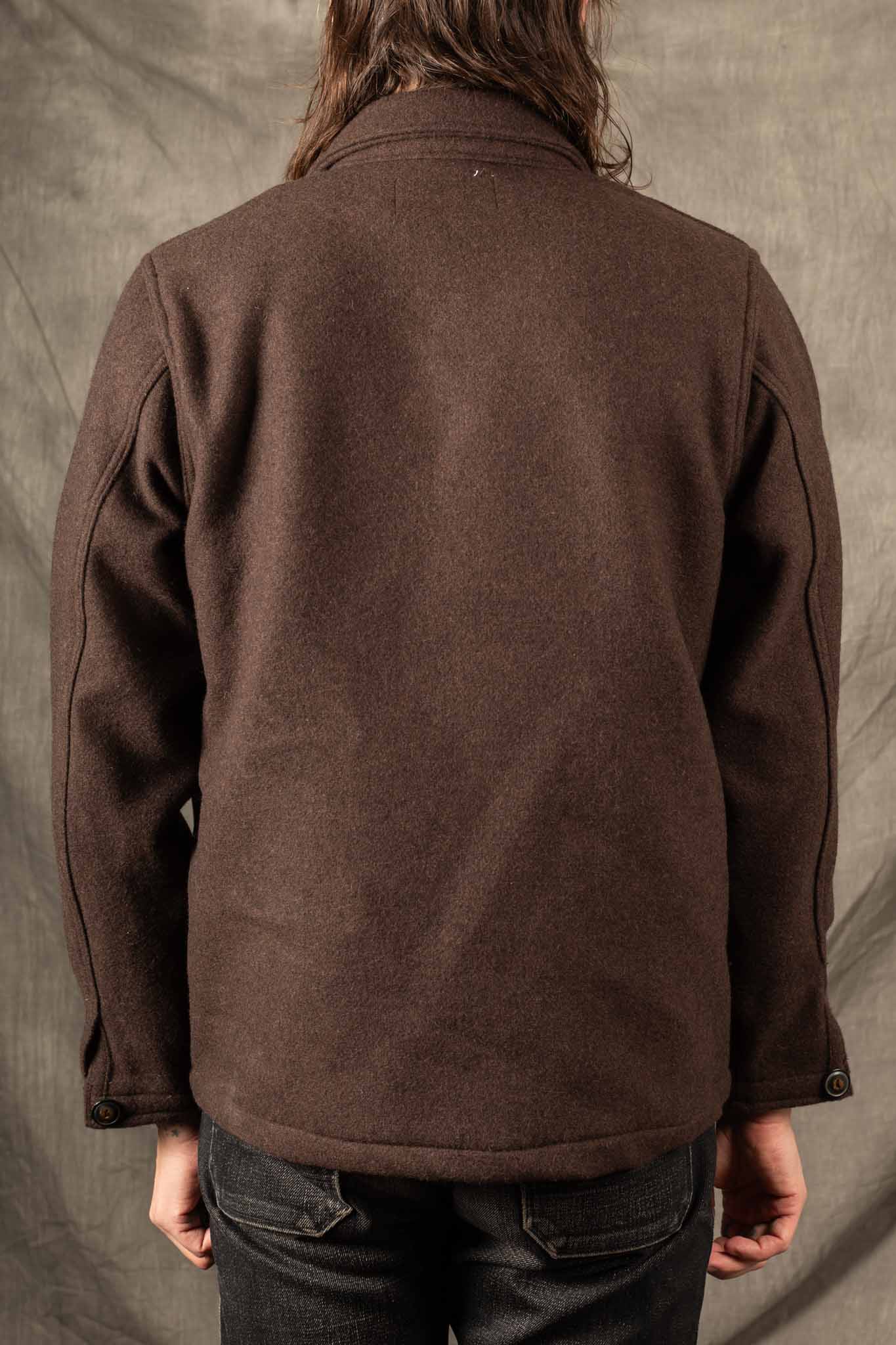 Freenote Cloth Midway Wool CPO Chocolate