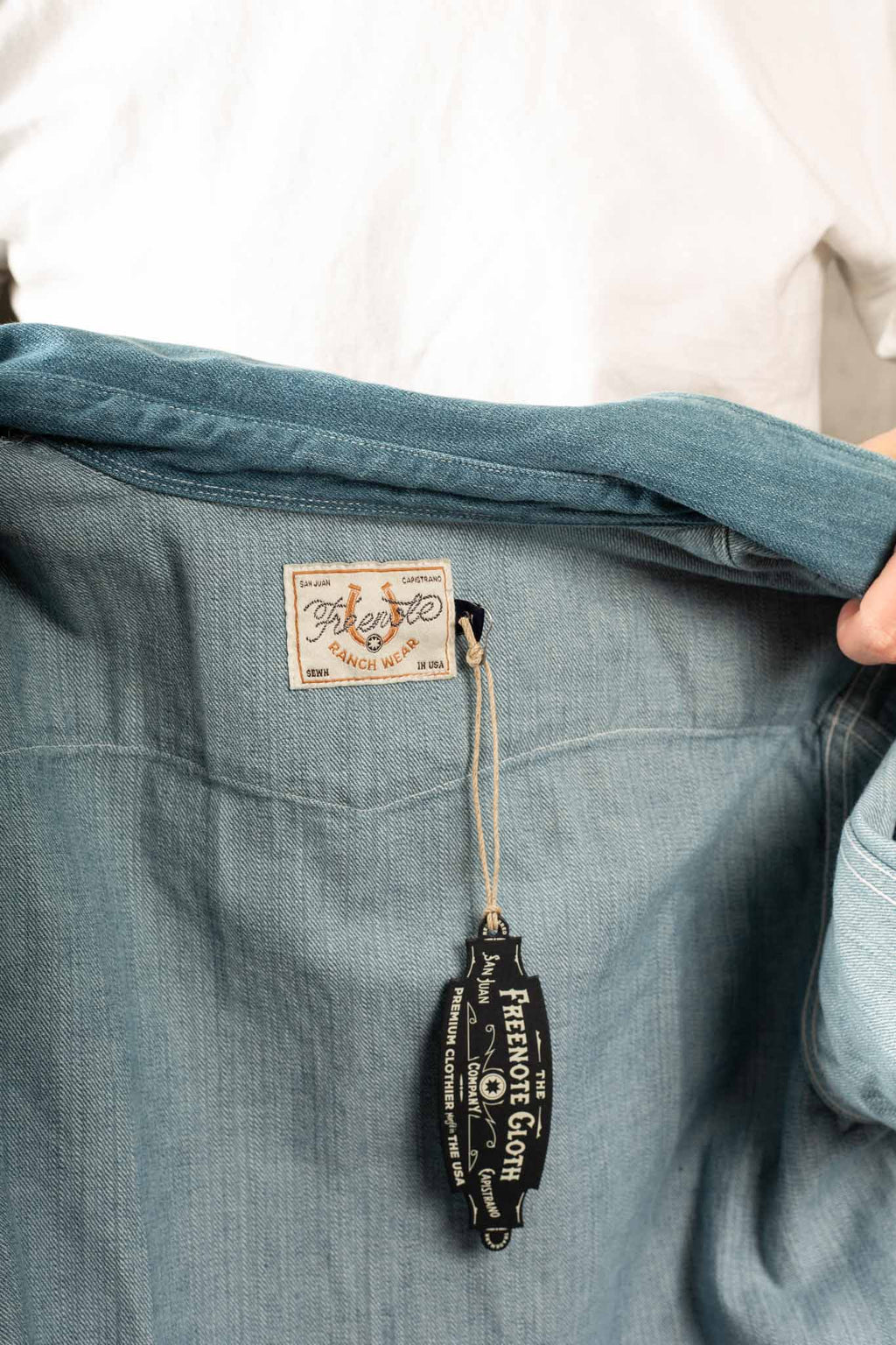 Freenote Cloth Sinclair Bleached Denim