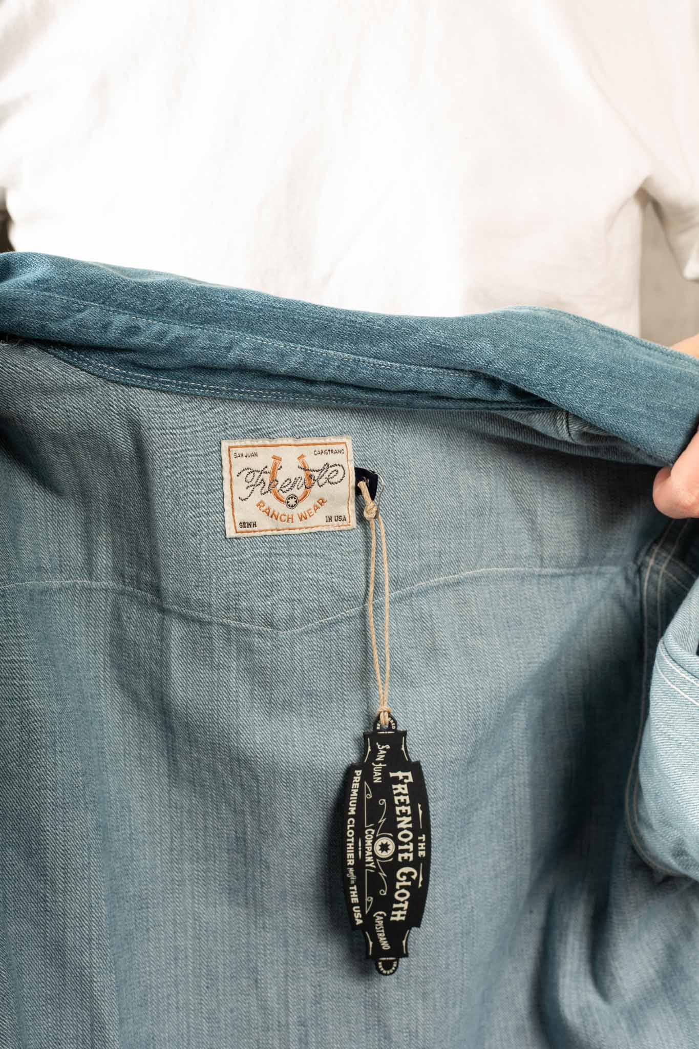 Freenote Cloth Sinclair Bleached Denim