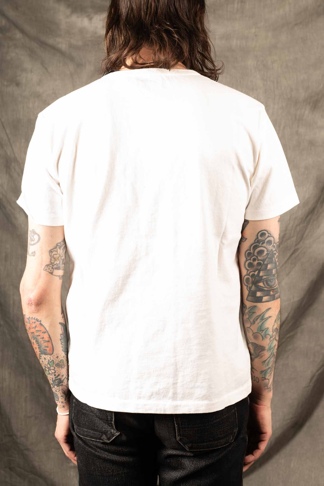 Freenote Cloth 13 Ounce Henley L/S White