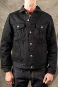 IRON HEART - IH-9526PJ - 21oz Non-Fade Denim Modified Type III - Superblack