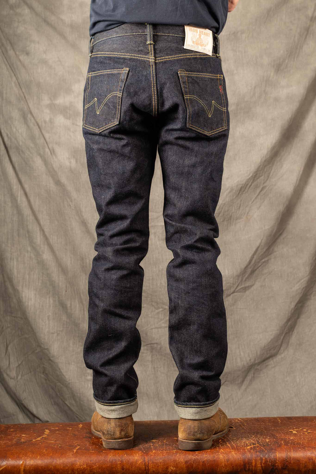 IH-888S 21oz Selvedge Denim Medium/High Rise Tapered Cut