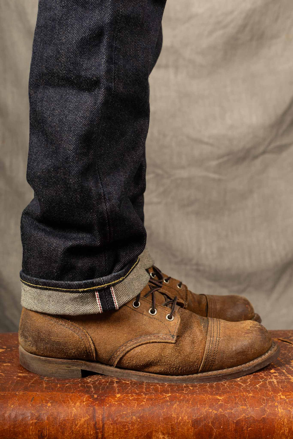 IH-888S 21oz Selvedge Denim Medium/High Rise Tapered Cut