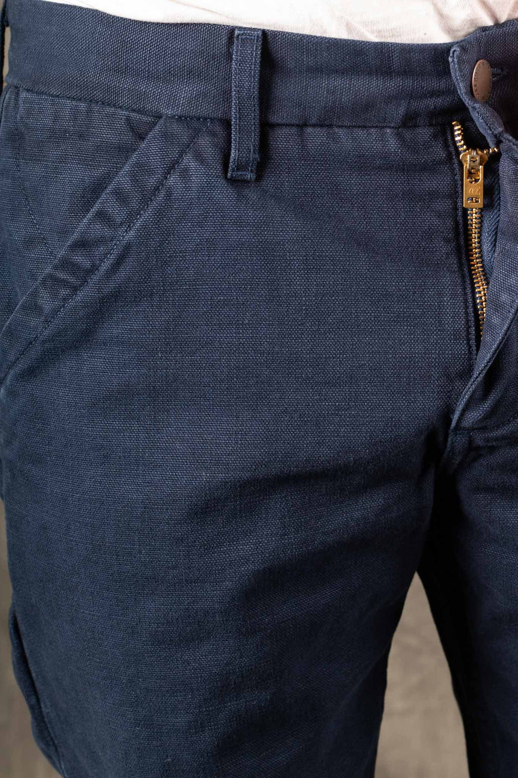 Freenote Cloth - Workers Chino Slim Straight Fit 14 Ounce Slub - Navy