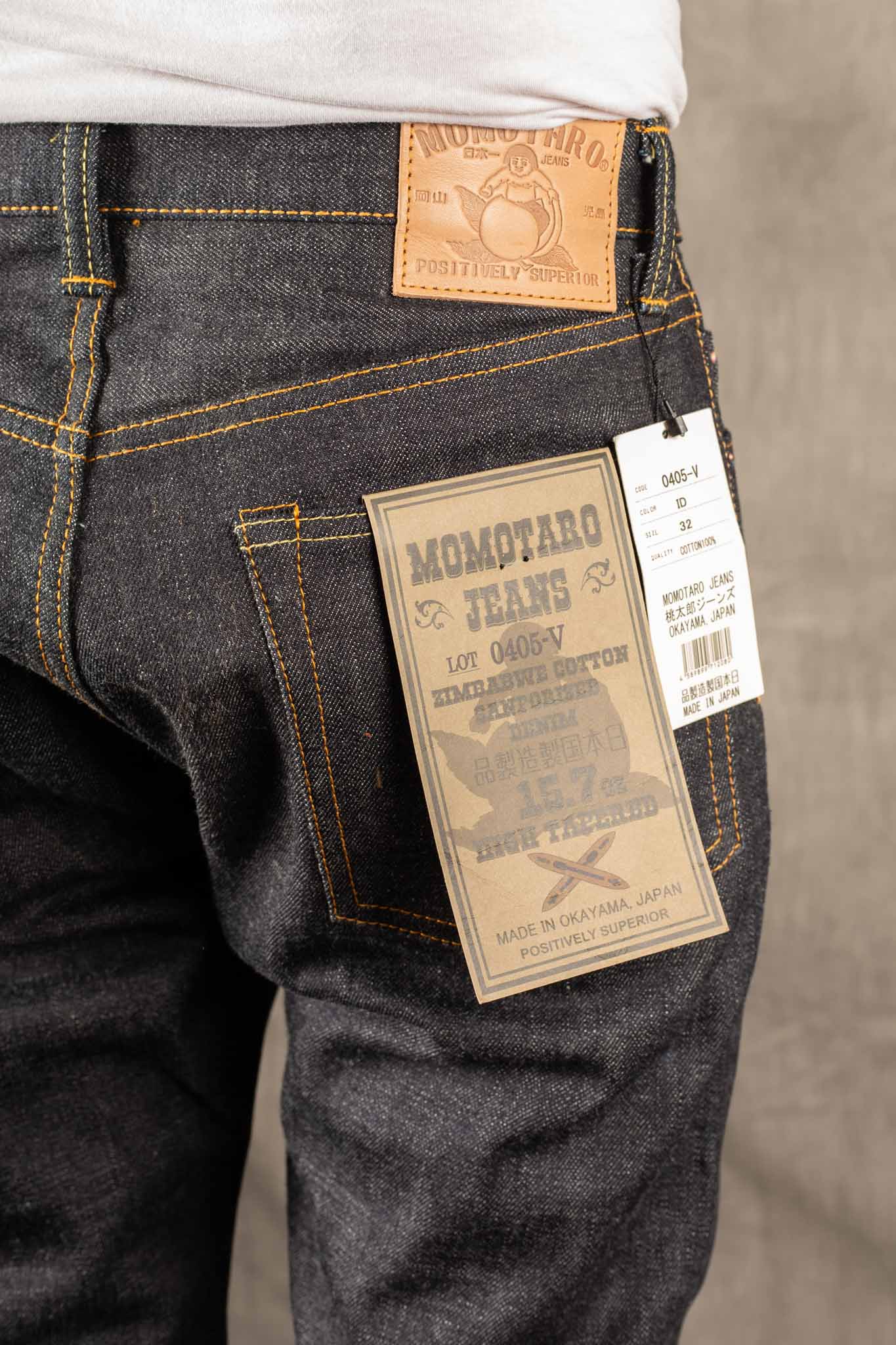 Momotaro 0405 15,7oz Zimbabwe Cotton Denim High Tapered