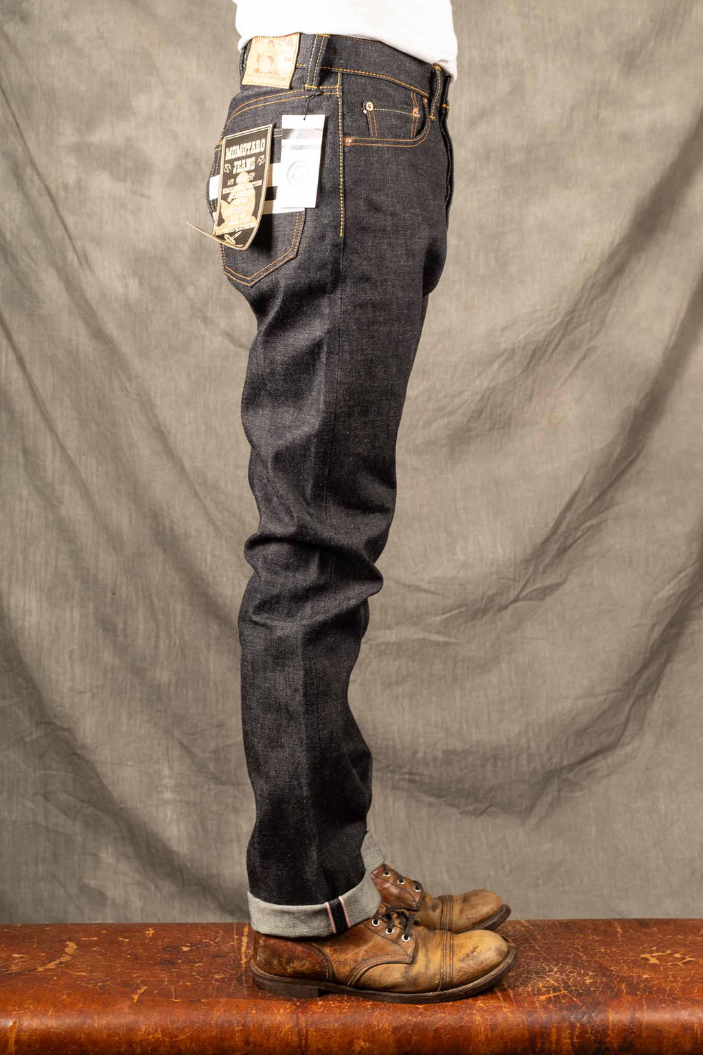 Momotaro 0605-SP 15,7oz Zimbabwe Cotton Denim GTB Natural Tapered