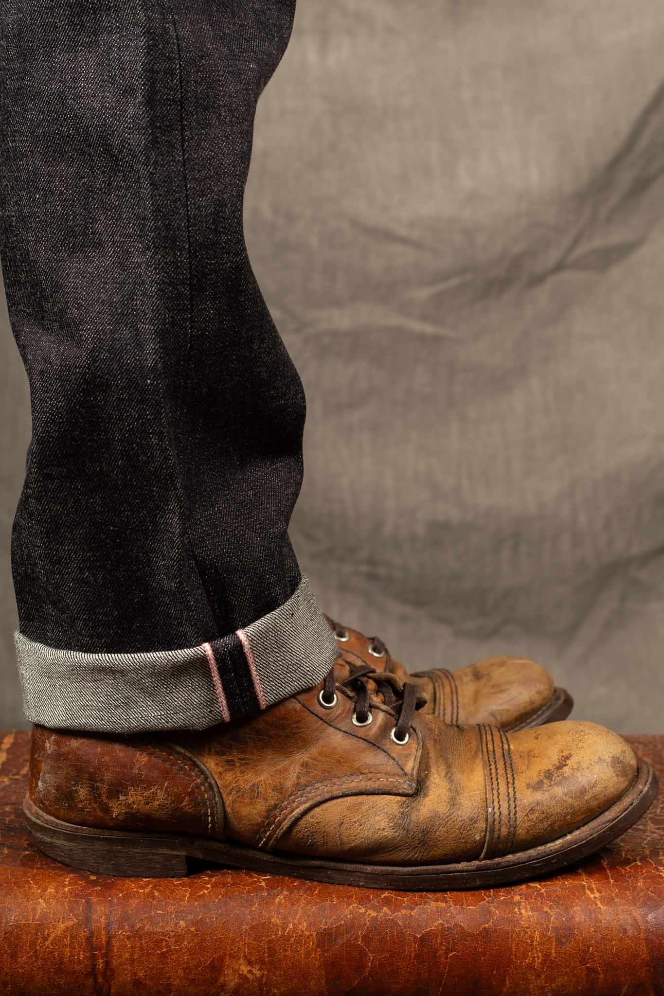 Momotaro 0605-SP 15,7oz Zimbabwe Cotton Denim GTB Natural Tapered