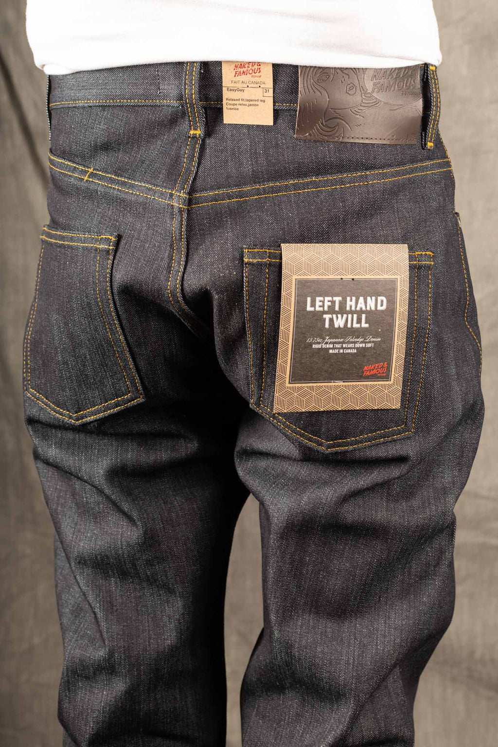 Naked and Famous Easy Guy 13.75oz Left Hand Twill Selvedge