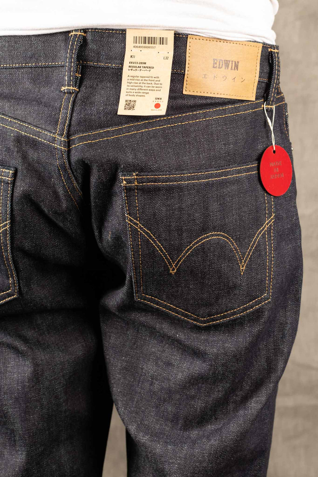 Edwin Made in Japan, Regular Tapered, Kurabo Recycle Red Selvage 14oz