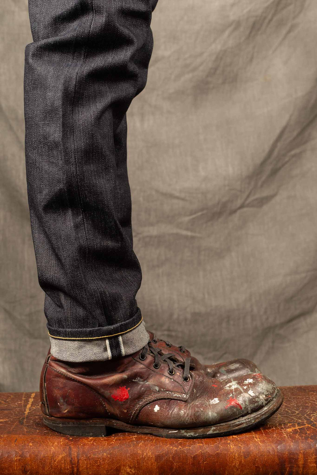 LEE 101 RIDER SLIM FIT JEAN- DRY SELVAGE - 13.75 OZ