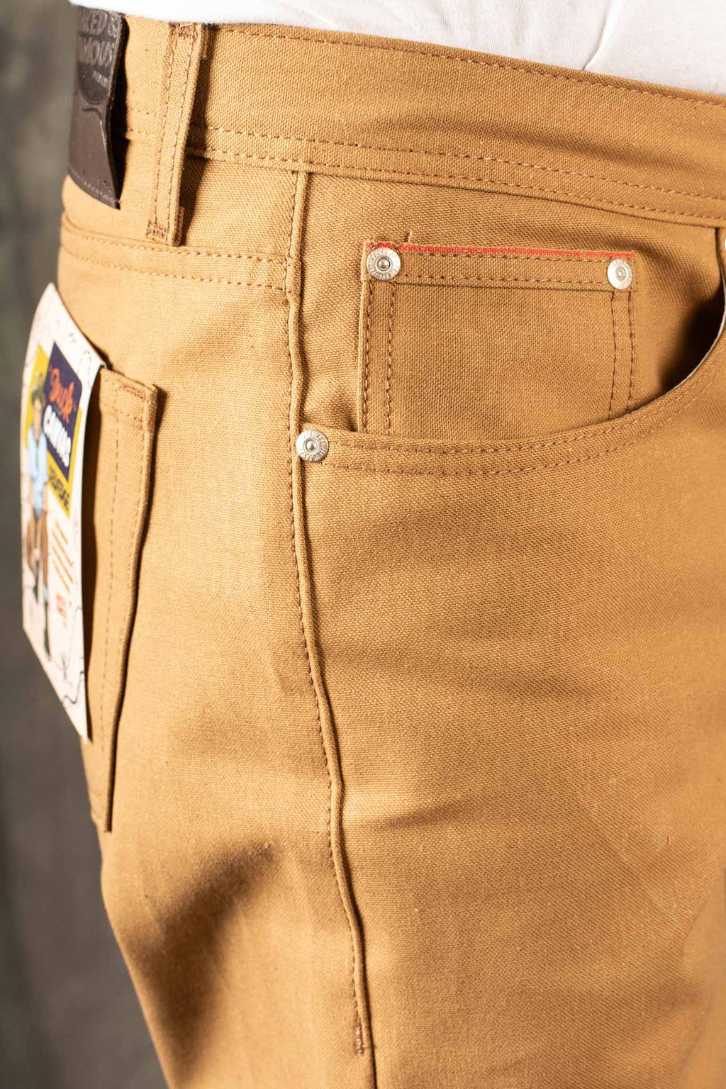 Naked and Famous Weird Guy Selvedge Duck Canvas