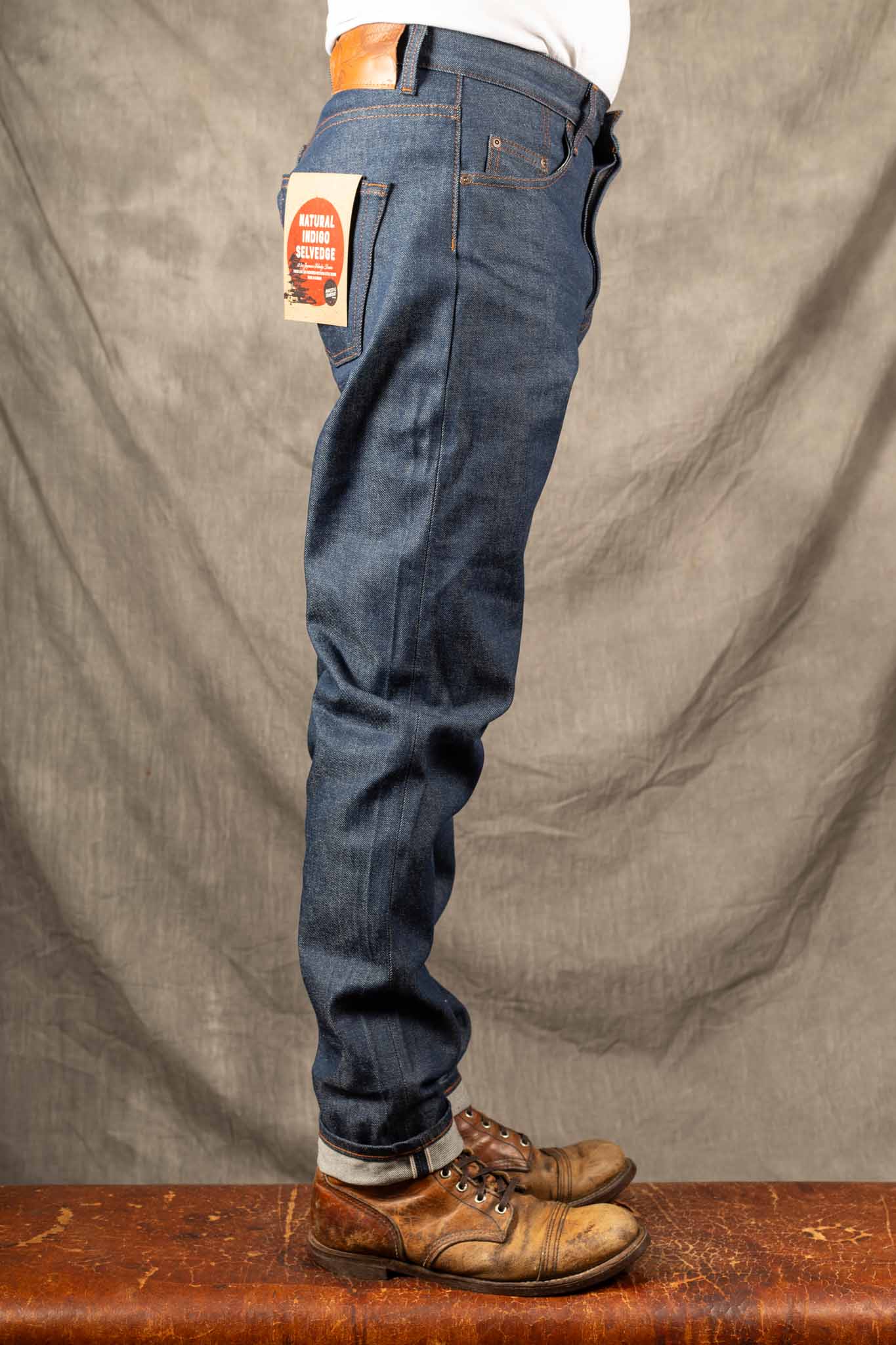 Naked and Famous Easy Guy - 12,5 Natural Indigo Selvedge