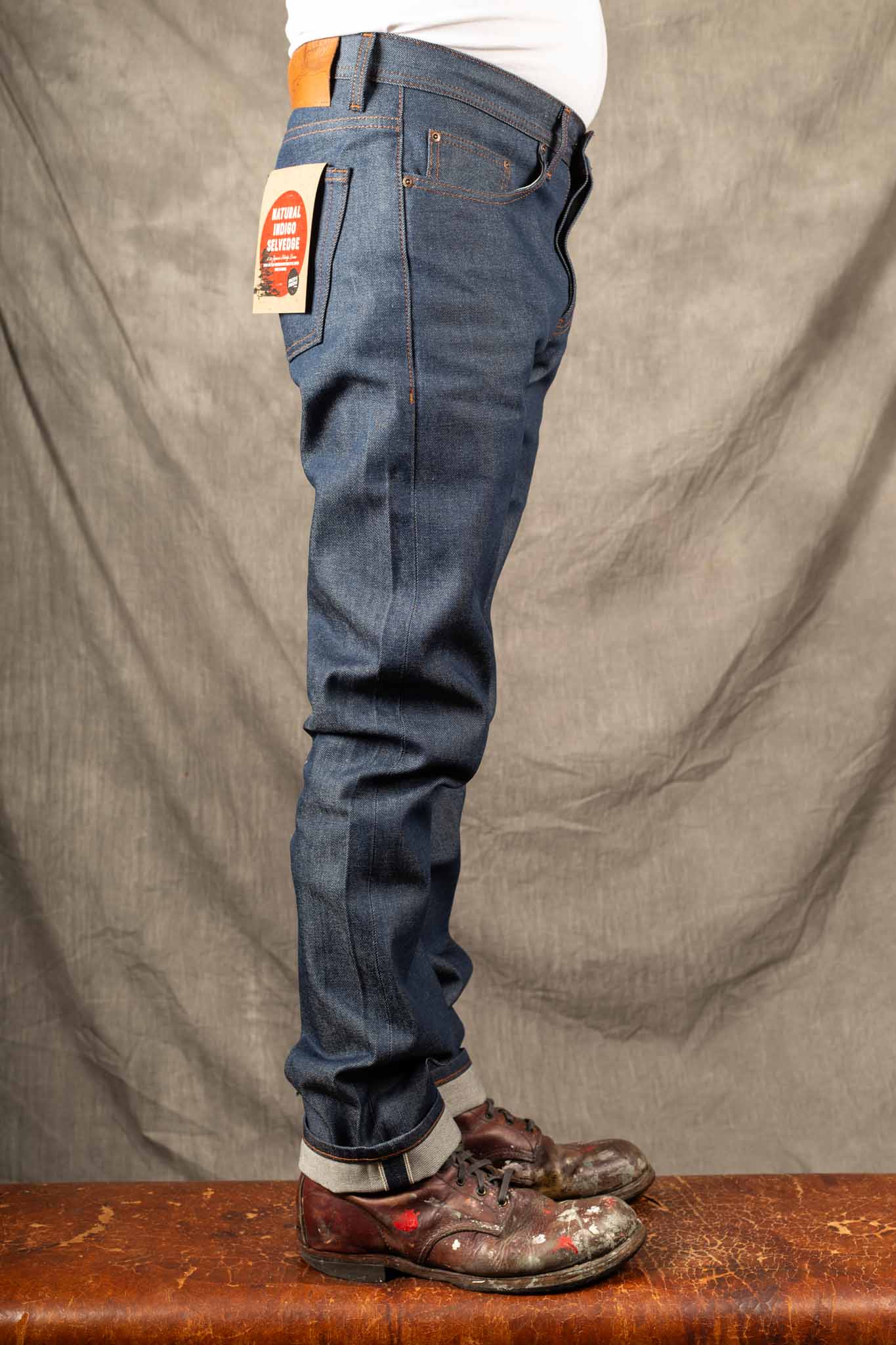 Naked and Famous Weird Guy - 12,5 Natural Indigo Selvedge