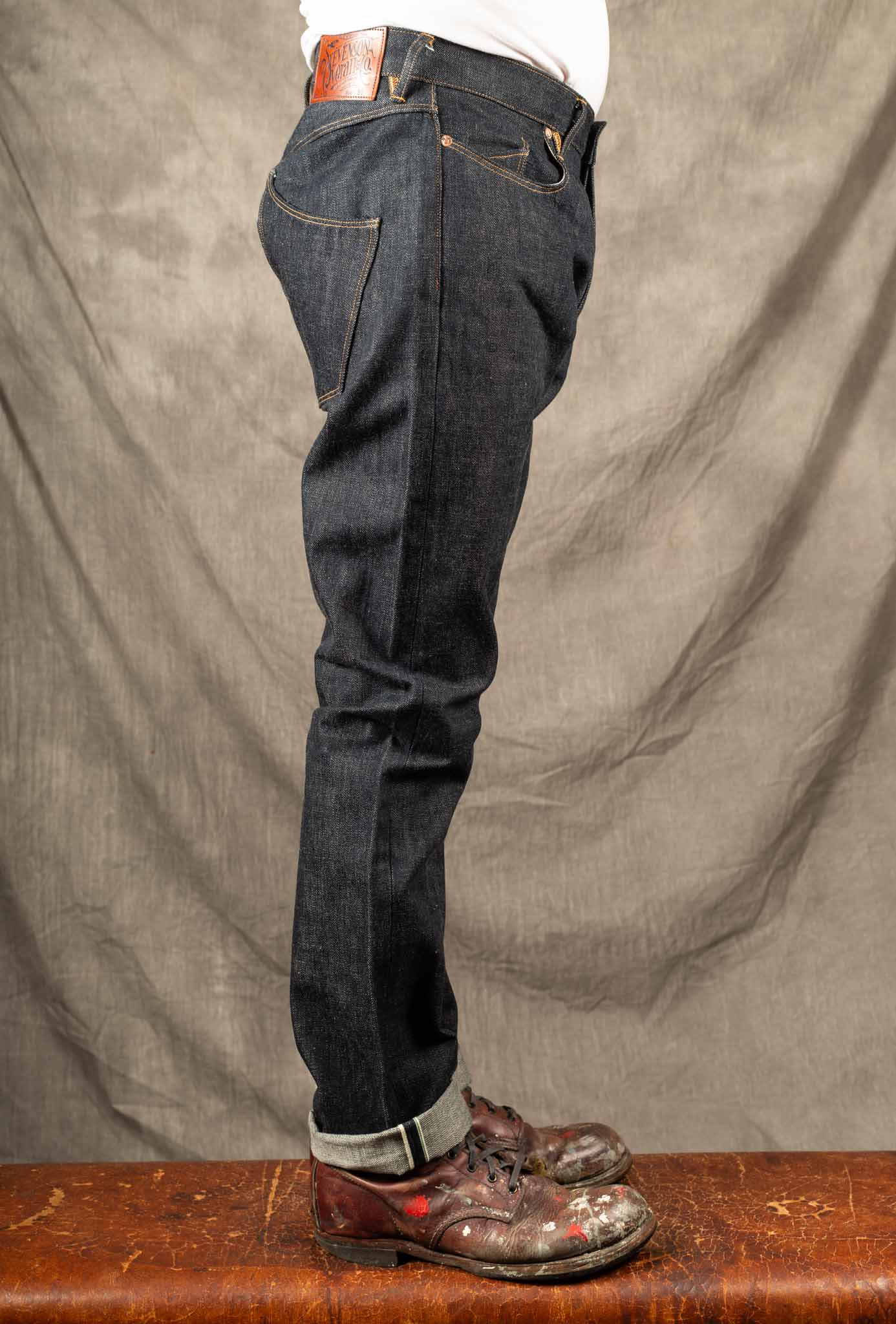 Stevenson Overall Co. -  Monterey - 110 - Slim Tapered - Indigo Rigid