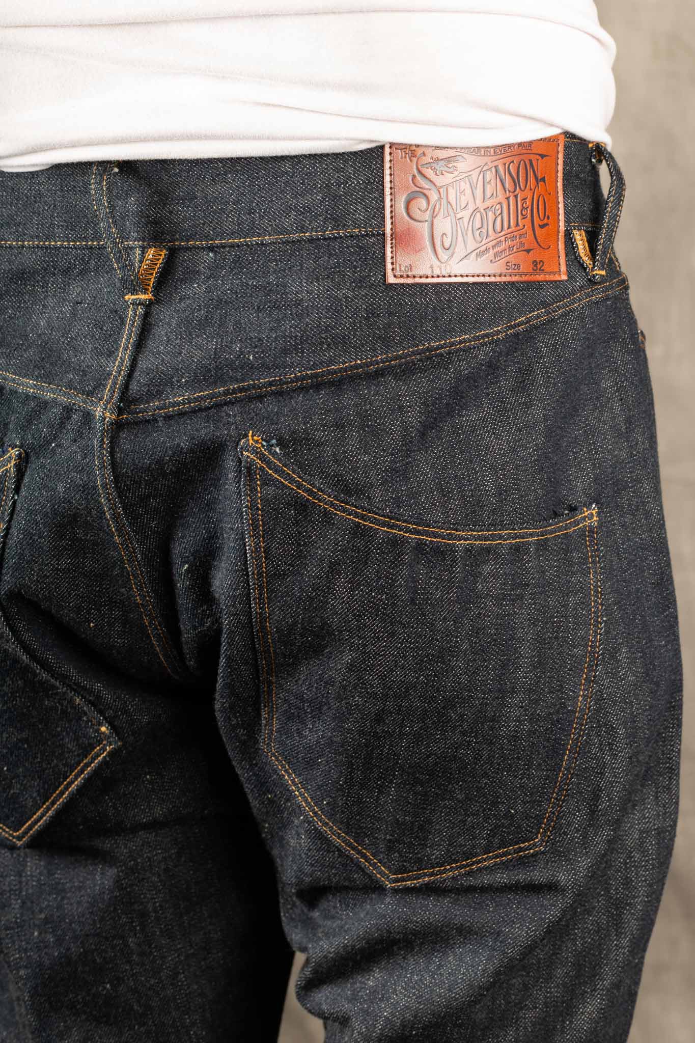 Stevenson Overall Co. -  Monterey - 110 - Slim Tapered - Indigo Rigid