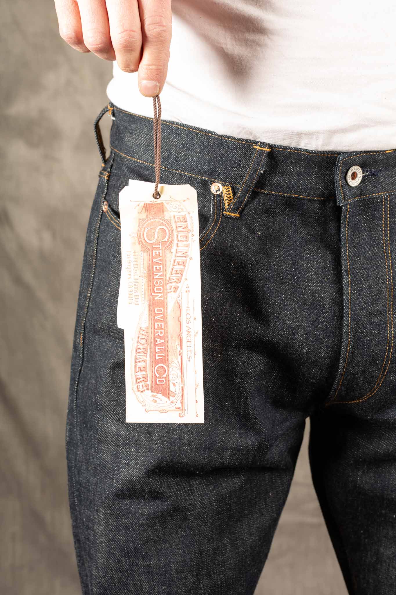 Stevenson Overall Co. -  Monterey - 110 - Slim Tapered - Indigo Rigid