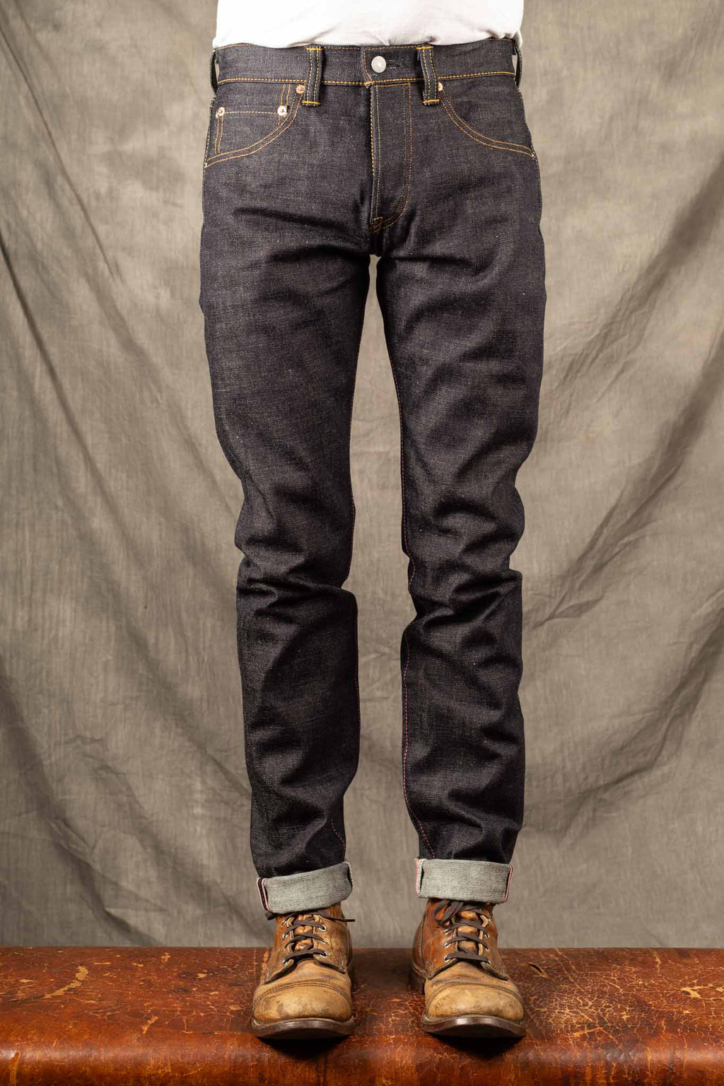 Momotaro 0306 15,7oz Zimbabwe Cotton Denim Tight Tapered