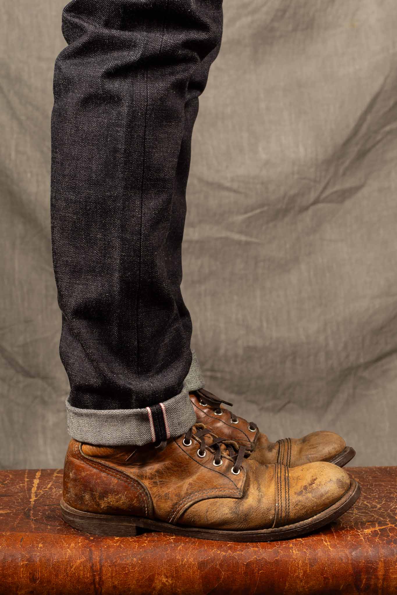 Momotaro 0306 15,7oz Zimbabwe Cotton Denim Tight Tapered