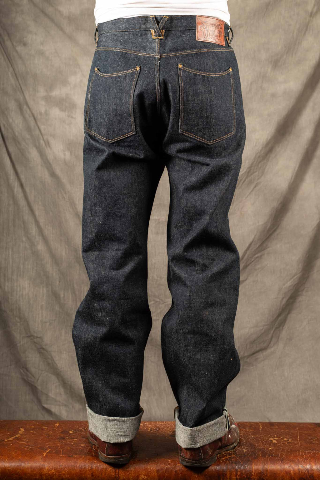 Stevenson Overall Co. - Encinitas – 150 - Regular Straight Leg - Indigo Rigid