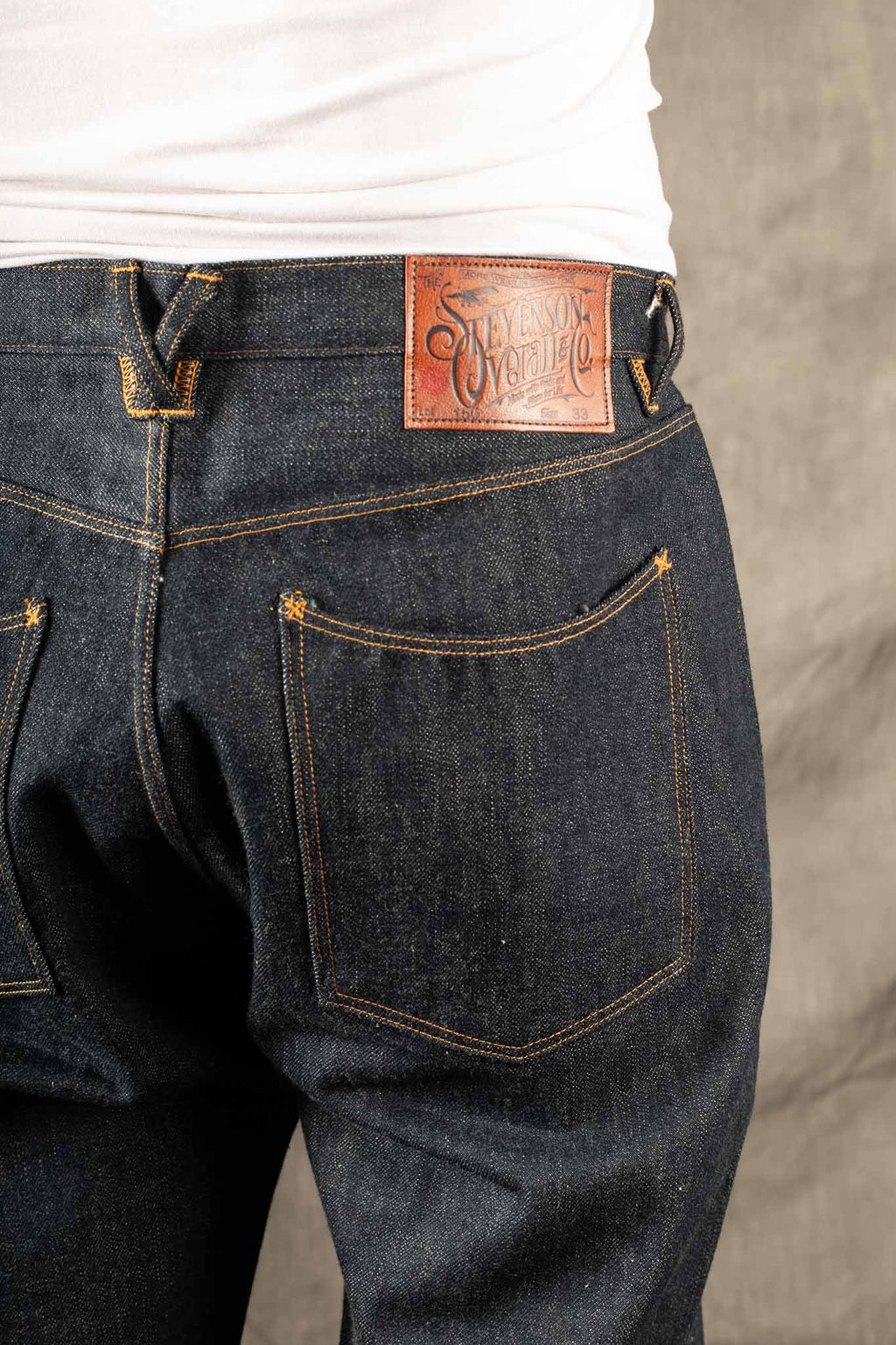 Stevenson Overall Co. - Encinitas – 150 - Regular Straight Leg - Indigo Rigid