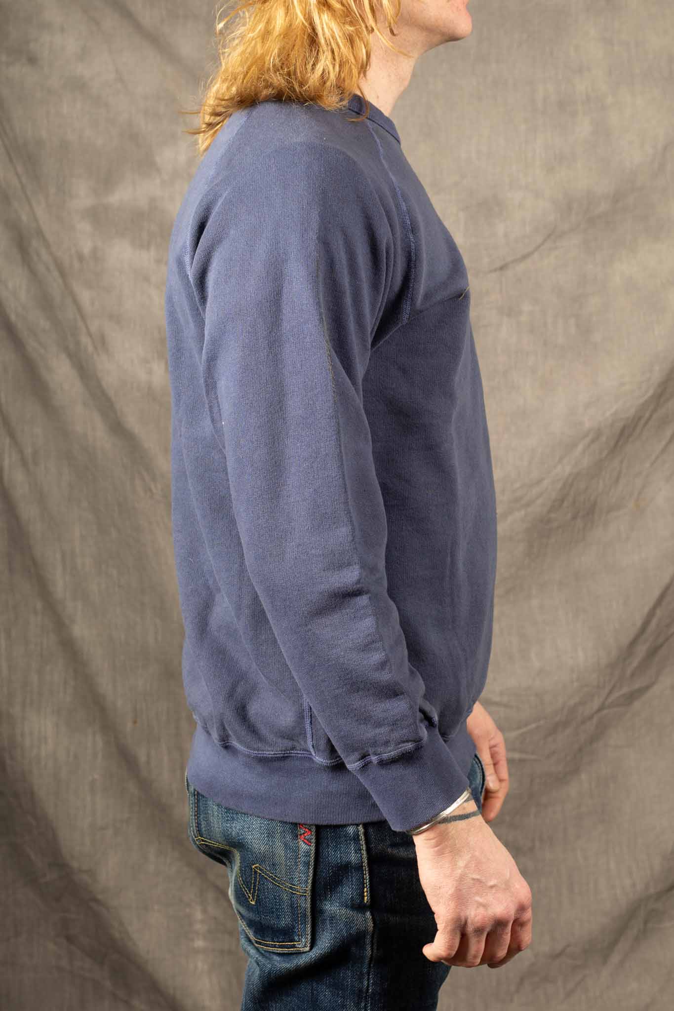 GOOD ON - Raglan Crew Sweat - NAVY