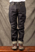 IH-888-XHS 25oz Selvedge Denim Medium/High Rise Tapered Cut Jeans -Indigo