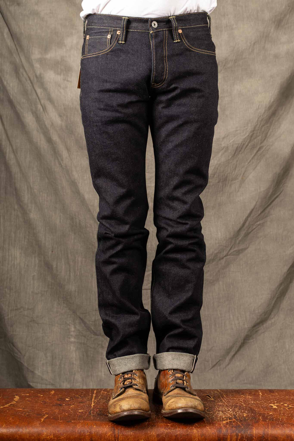 IH-777S-14 Slim Tapered 14oz Indigo Selvedge