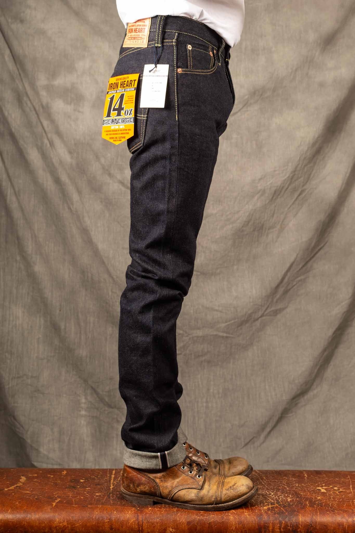 IH-777S-14 Slim Tapered 14oz Indigo Selvedge