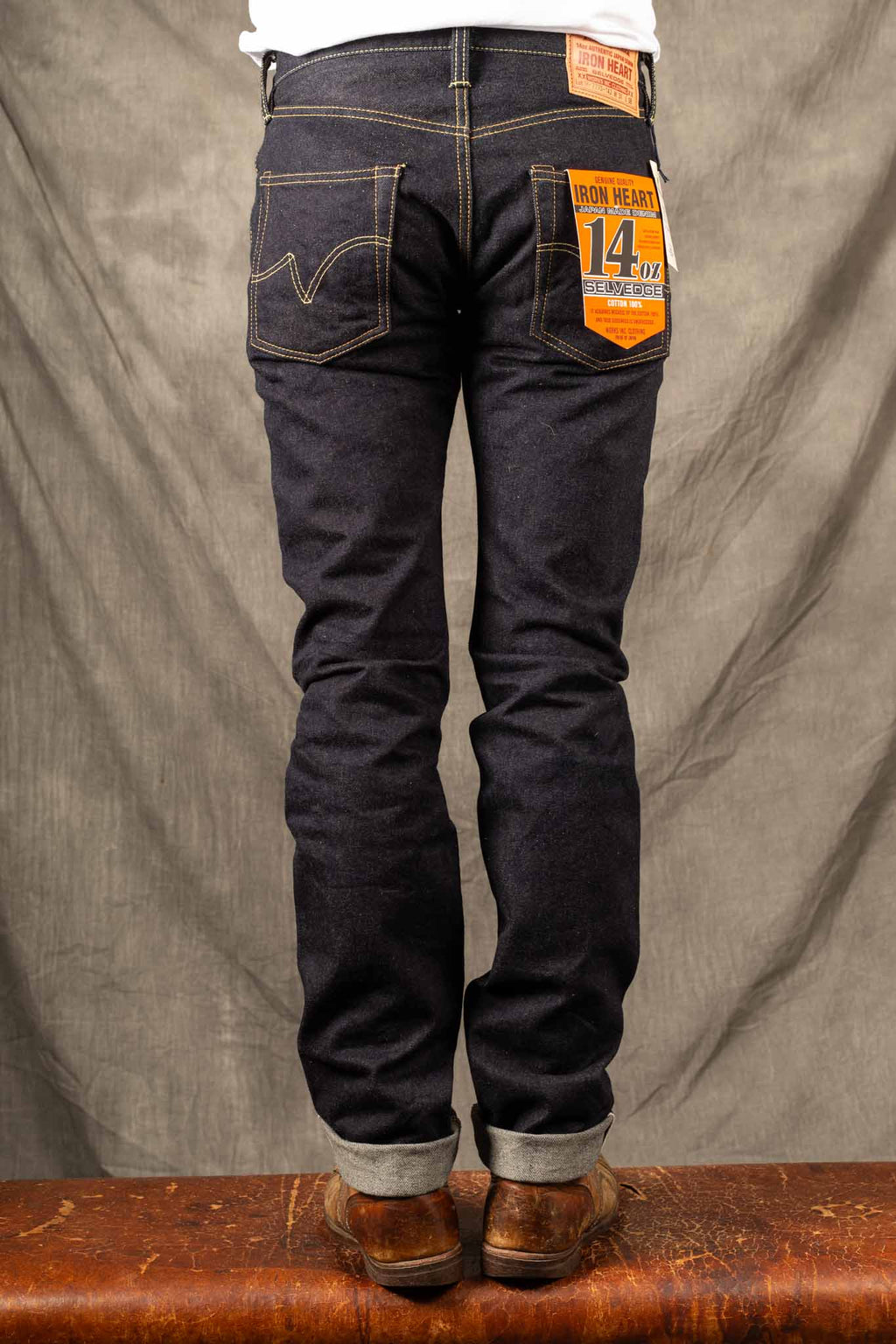 IH-777S-14 Slim Tapered 14oz Indigo Selvedge