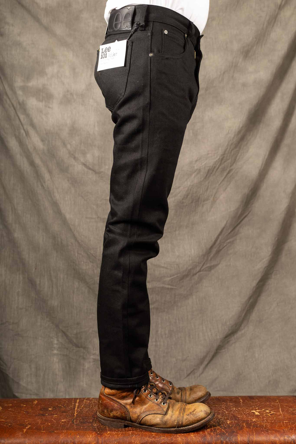 LEE 101 RIDER SLIM FIT JEAN- DRY BLACK - 13.75 OZ