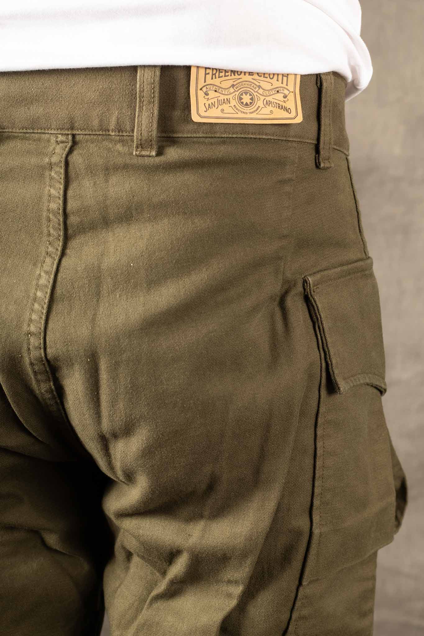 Freenote Cloth - midway pant - olive