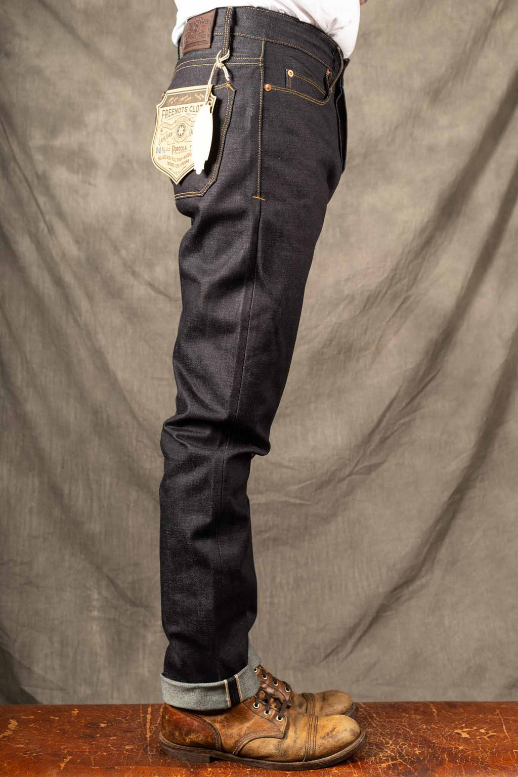 Freenote Cloth - portola classic taper 14.50 ounce kaihara denim