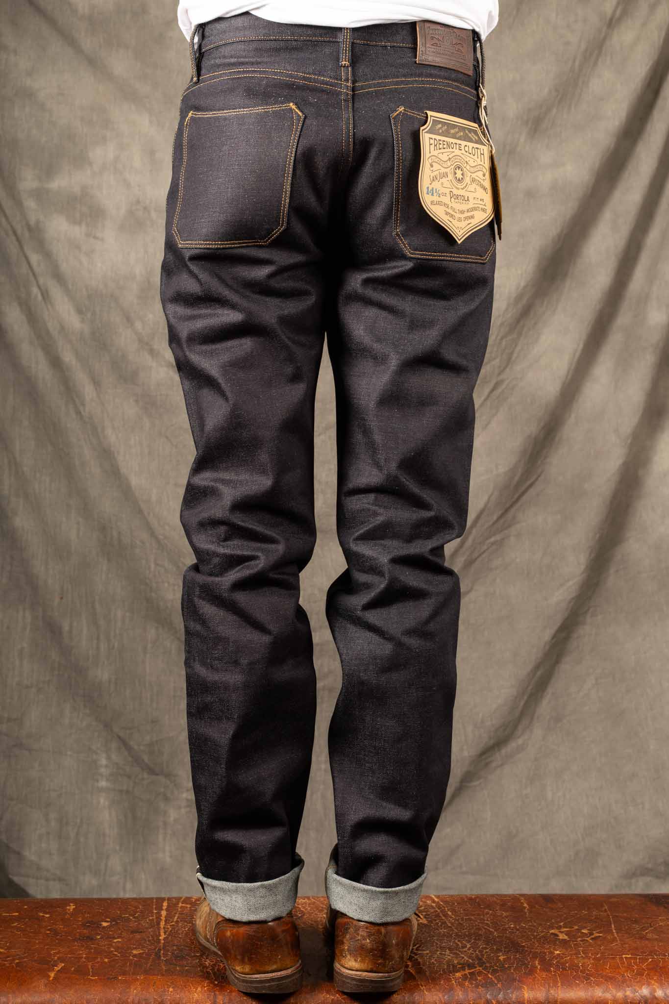 Freenote Cloth - portola classic taper 14.50 ounce kaihara denim