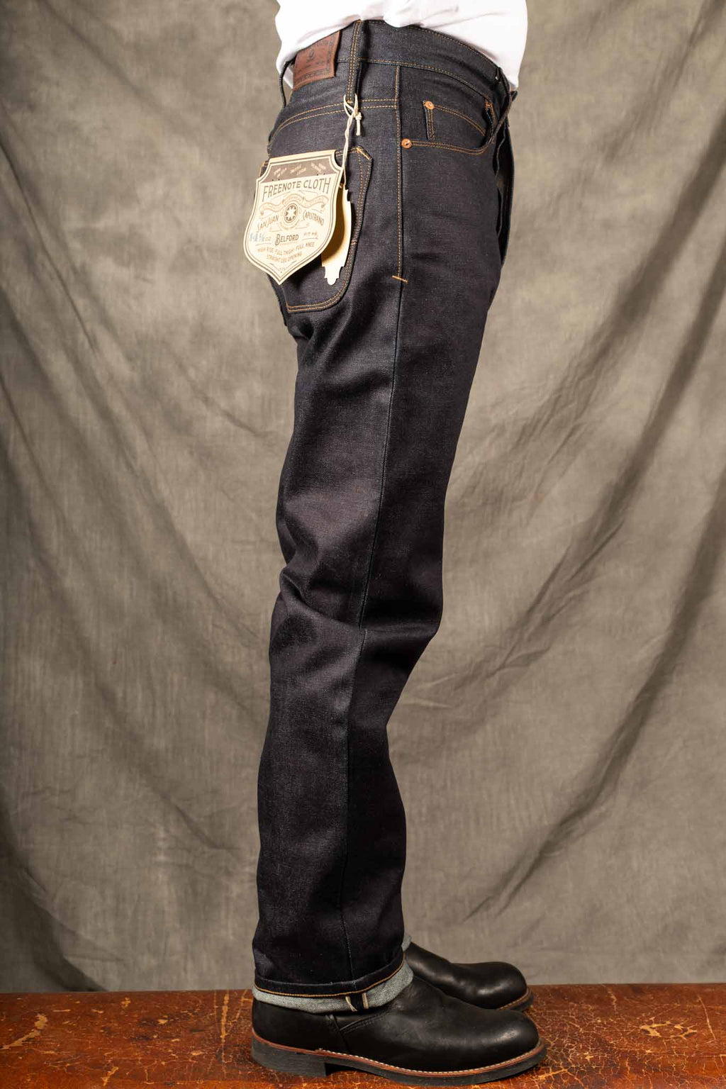 Freenote Cloth - belford straight 14.50 ounce kaihara denim
