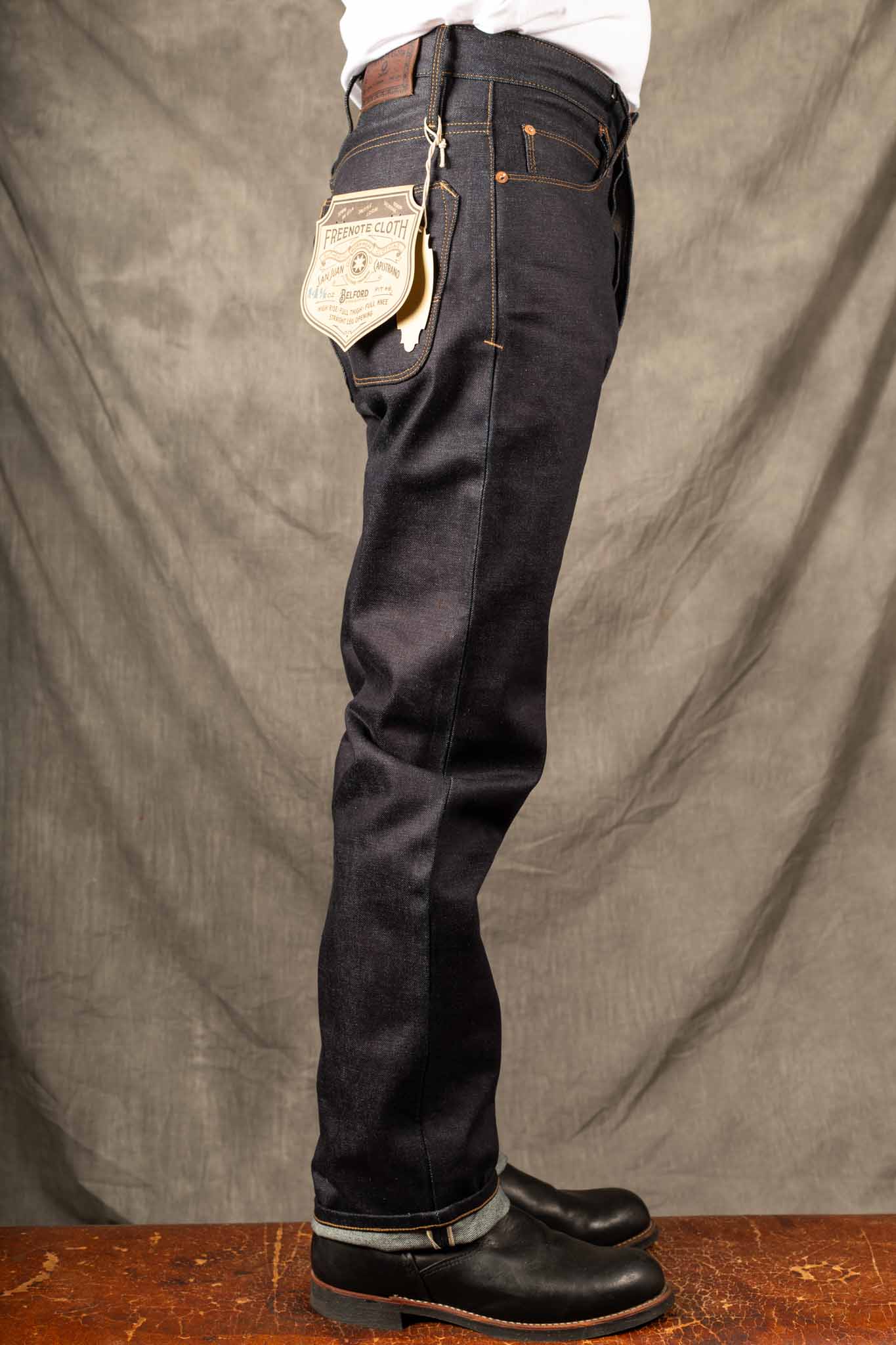 Freenote Cloth - belford straight 14.50 ounce kaihara denim