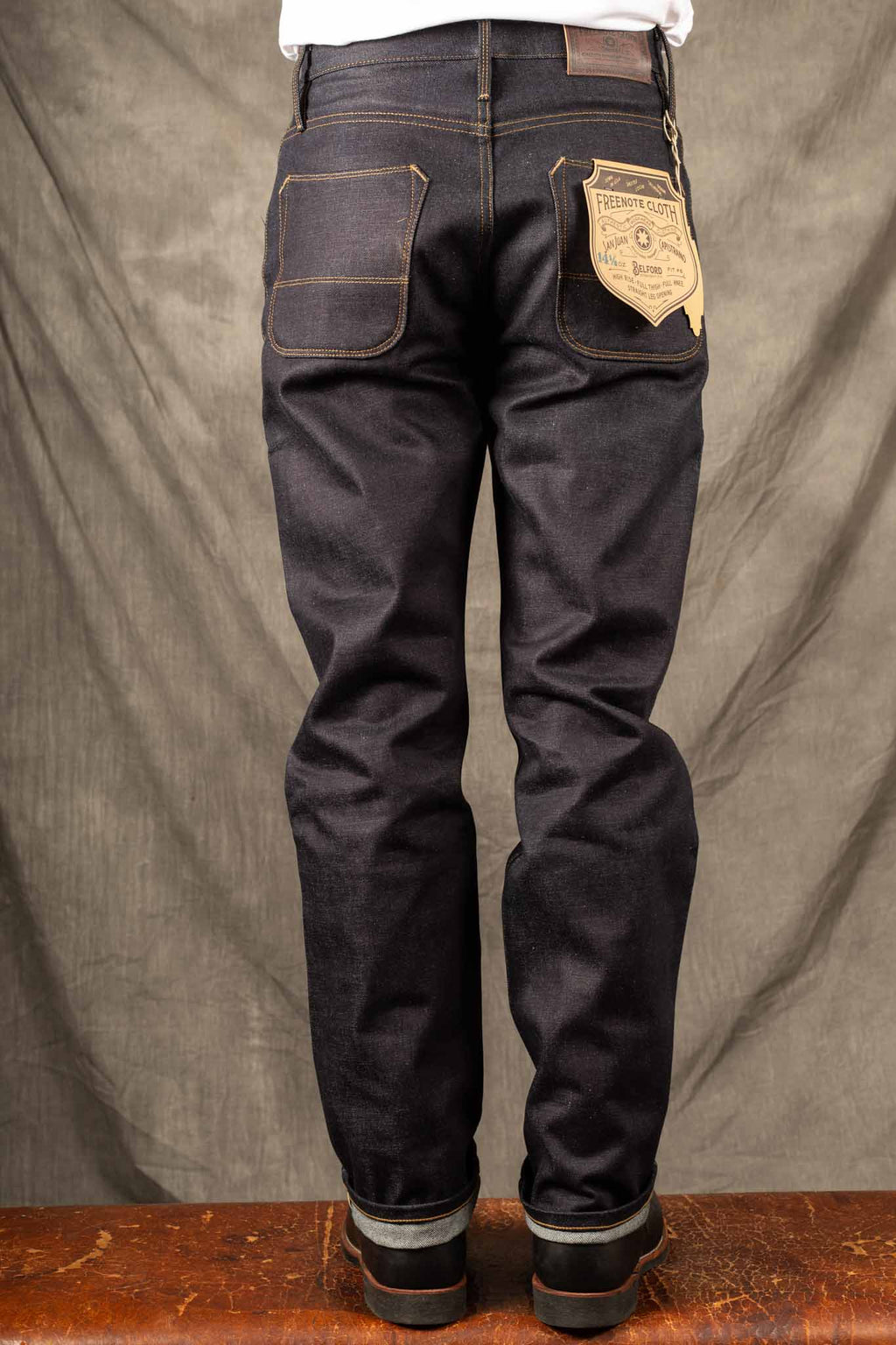 Freenote Cloth - belford straight 14.50 ounce kaihara denim