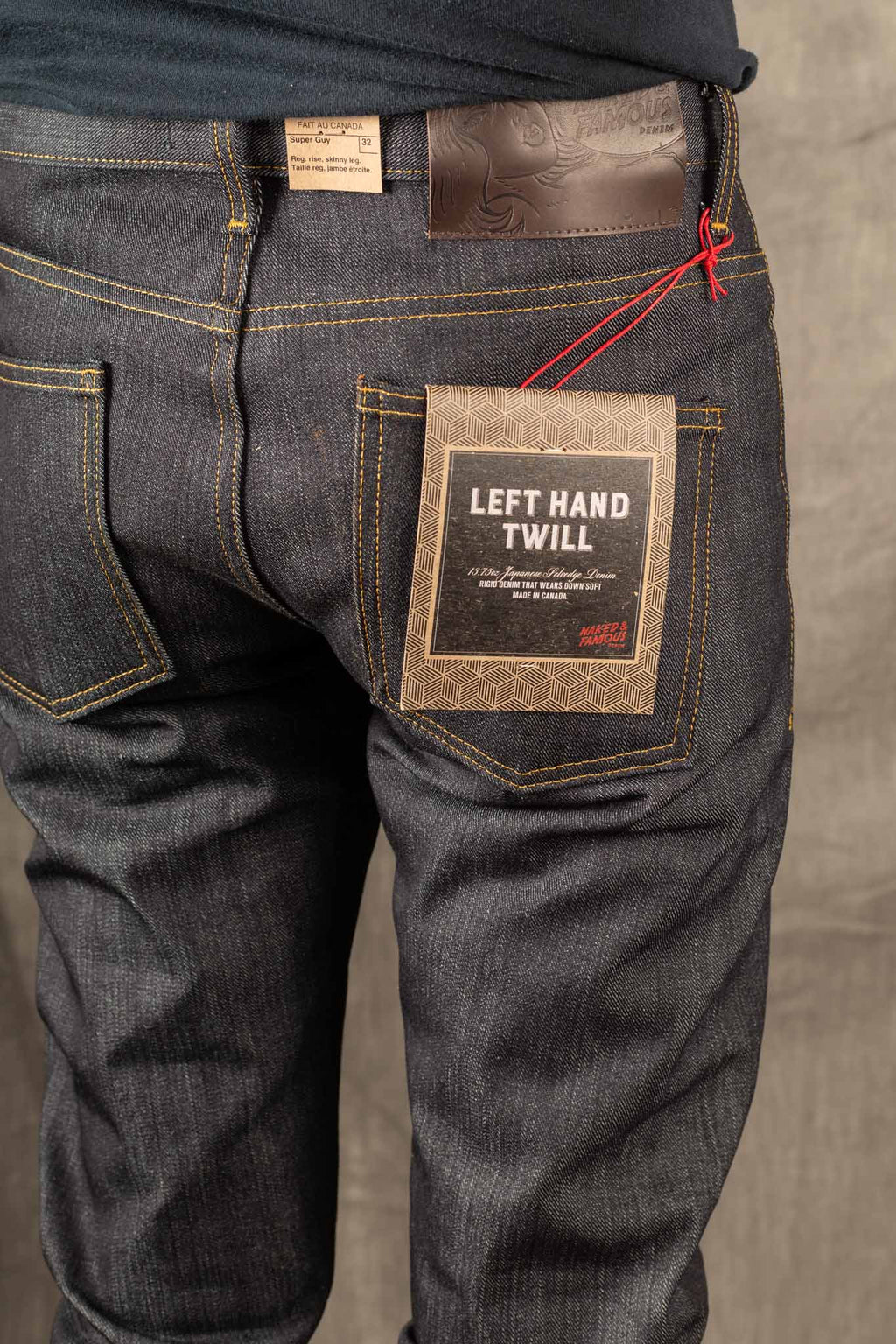 Naked and Famous Super Guy 13.75oz Left Hand Twill Selvedge