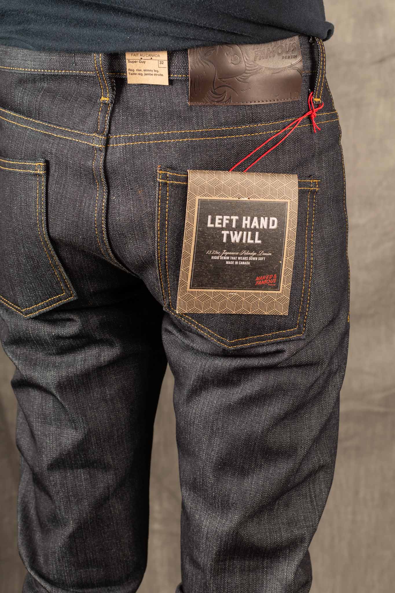 Naked and Famous Super Guy 13.75oz Left Hand Twill Selvedge