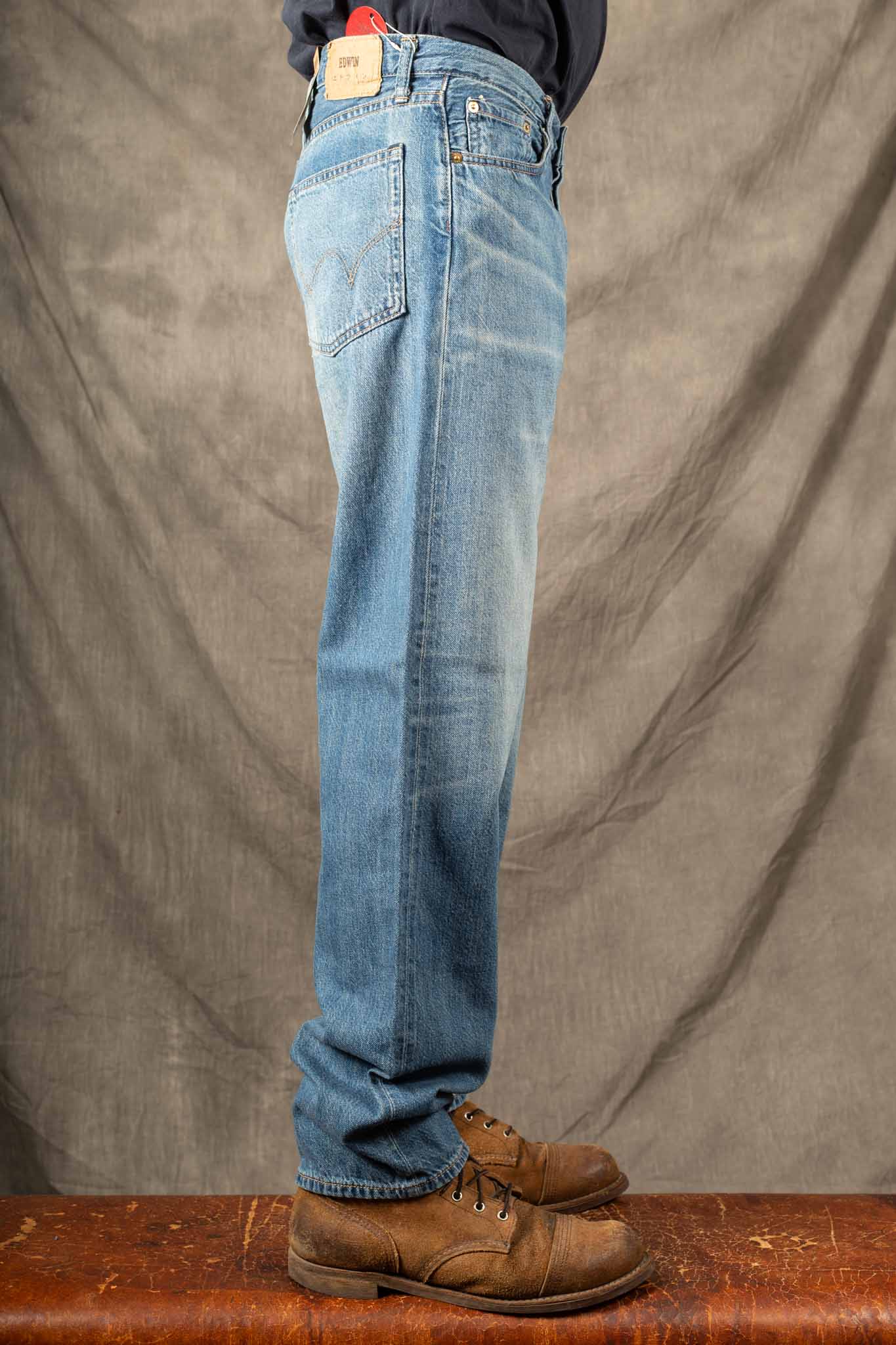 Edwin Made in Japan, Loose Jeans - Lightweight Blue Used - I034269-015J