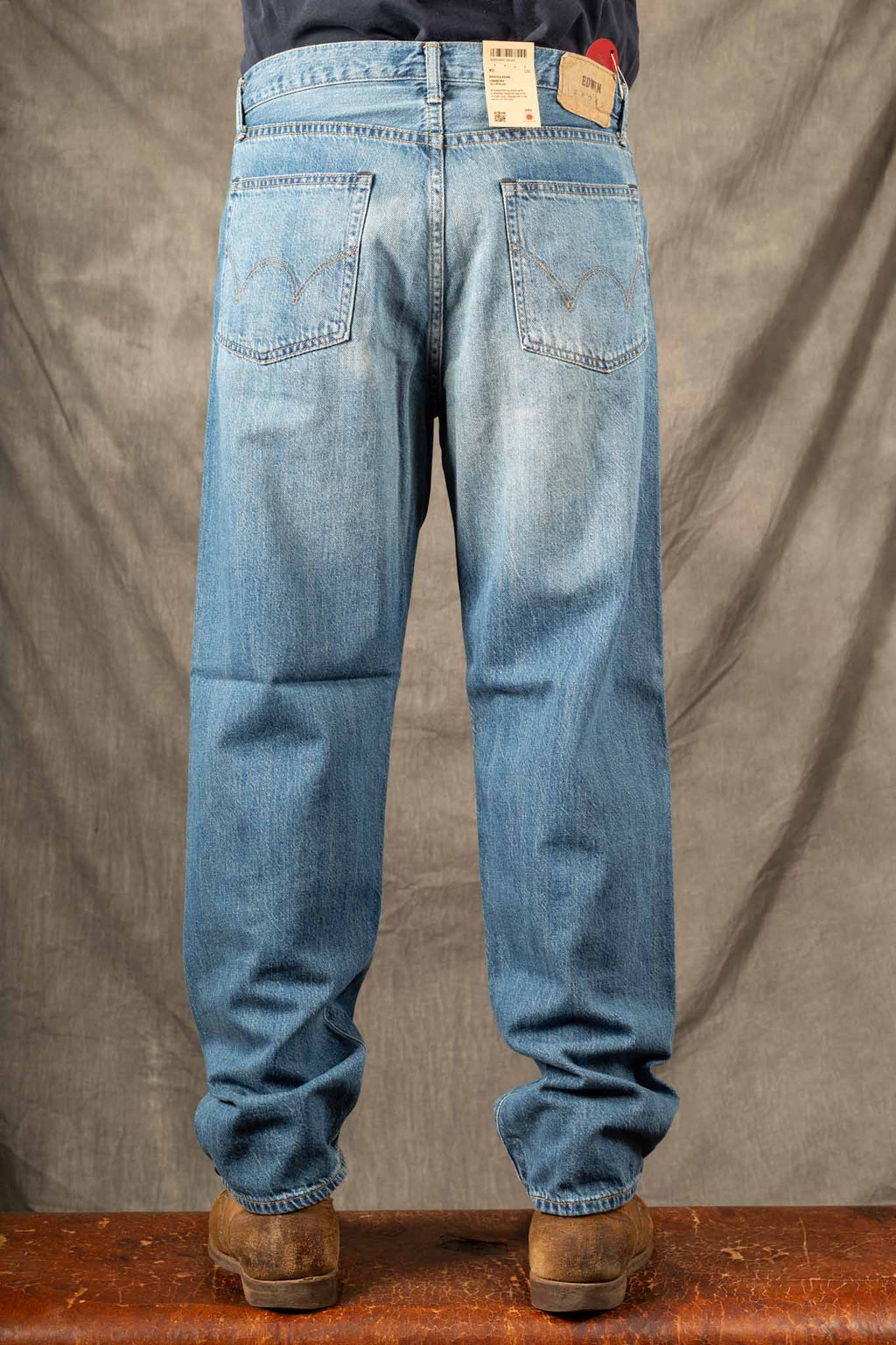 Edwin Made in Japan, Loose Jeans - Lightweight Blue Used - I034269-015J