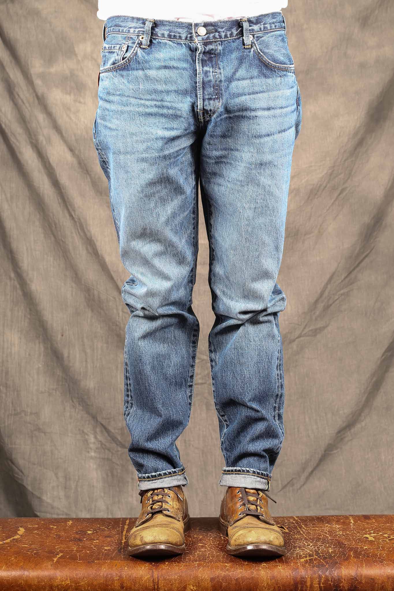 Edwin Made in Japan, 13.5oz Regular Tapered, Blue - Mid Dark Wash - I030674_01_E3