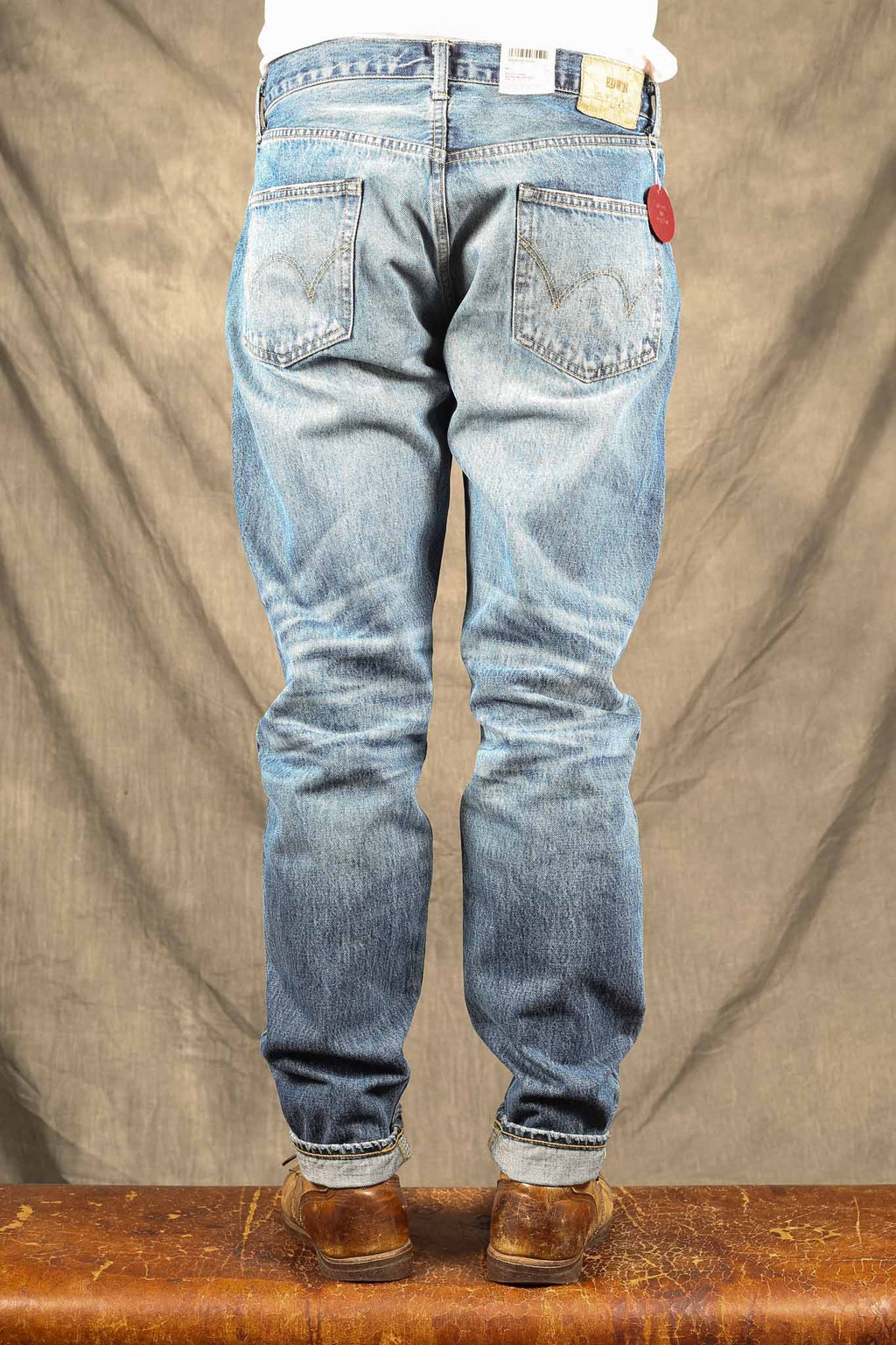 Edwin Made in Japan, 13.5oz Regular Tapered, Blue - Mid Dark Wash - I030674_01_E3