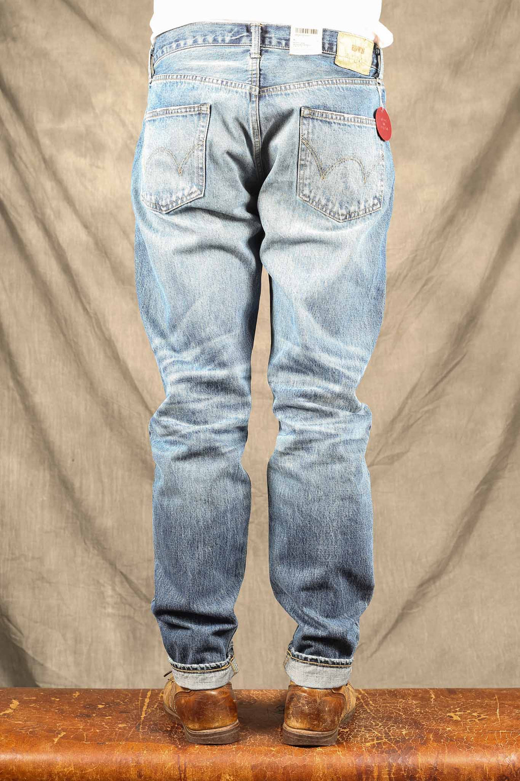 Edwin Made in Japan, 13.5oz Regular Tapered, Blue - Mid Dark Wash - I030674_01_E3