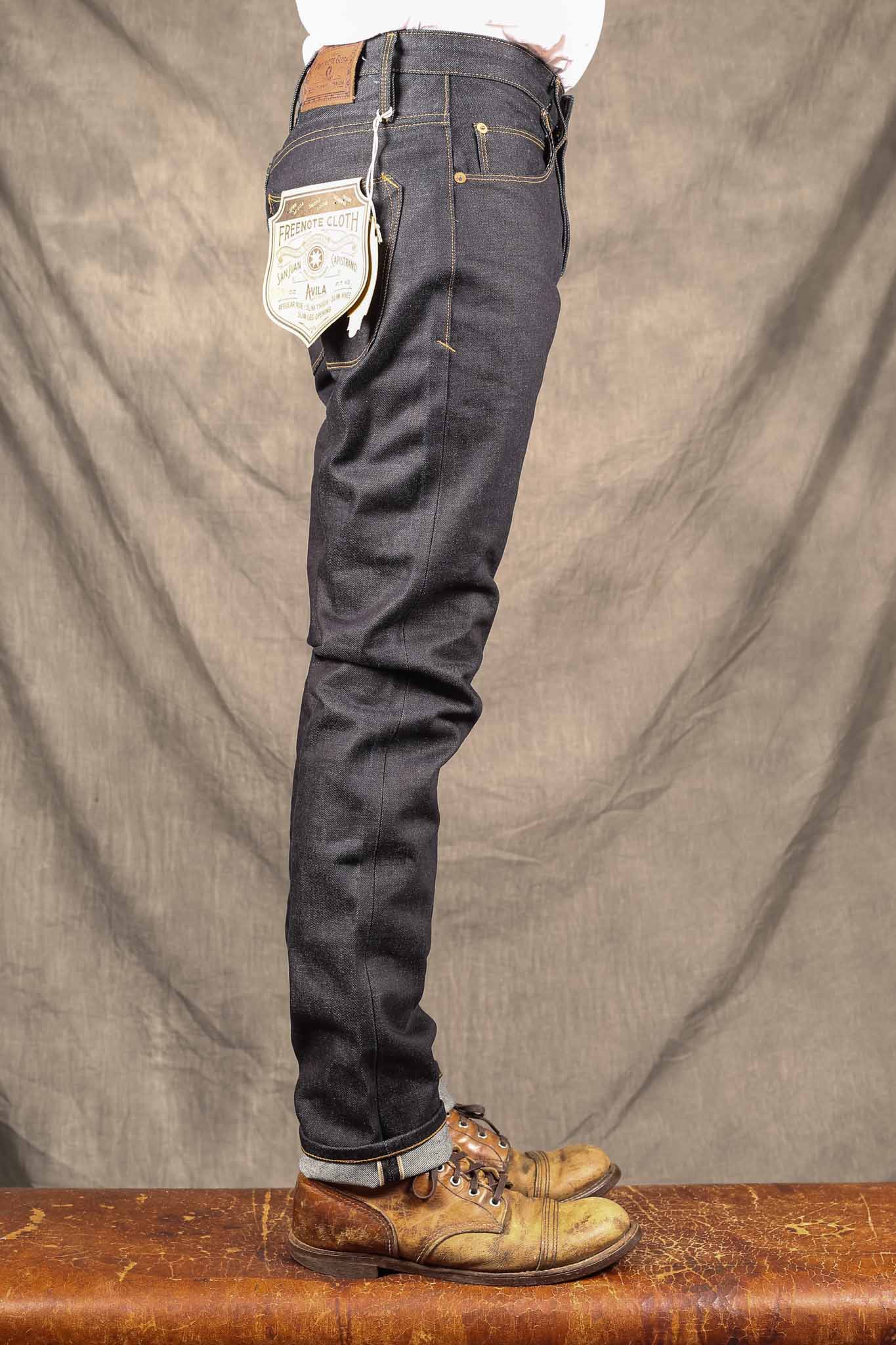 Freenote Cloth - avila slim taper 14.50 ounce kaihara denim