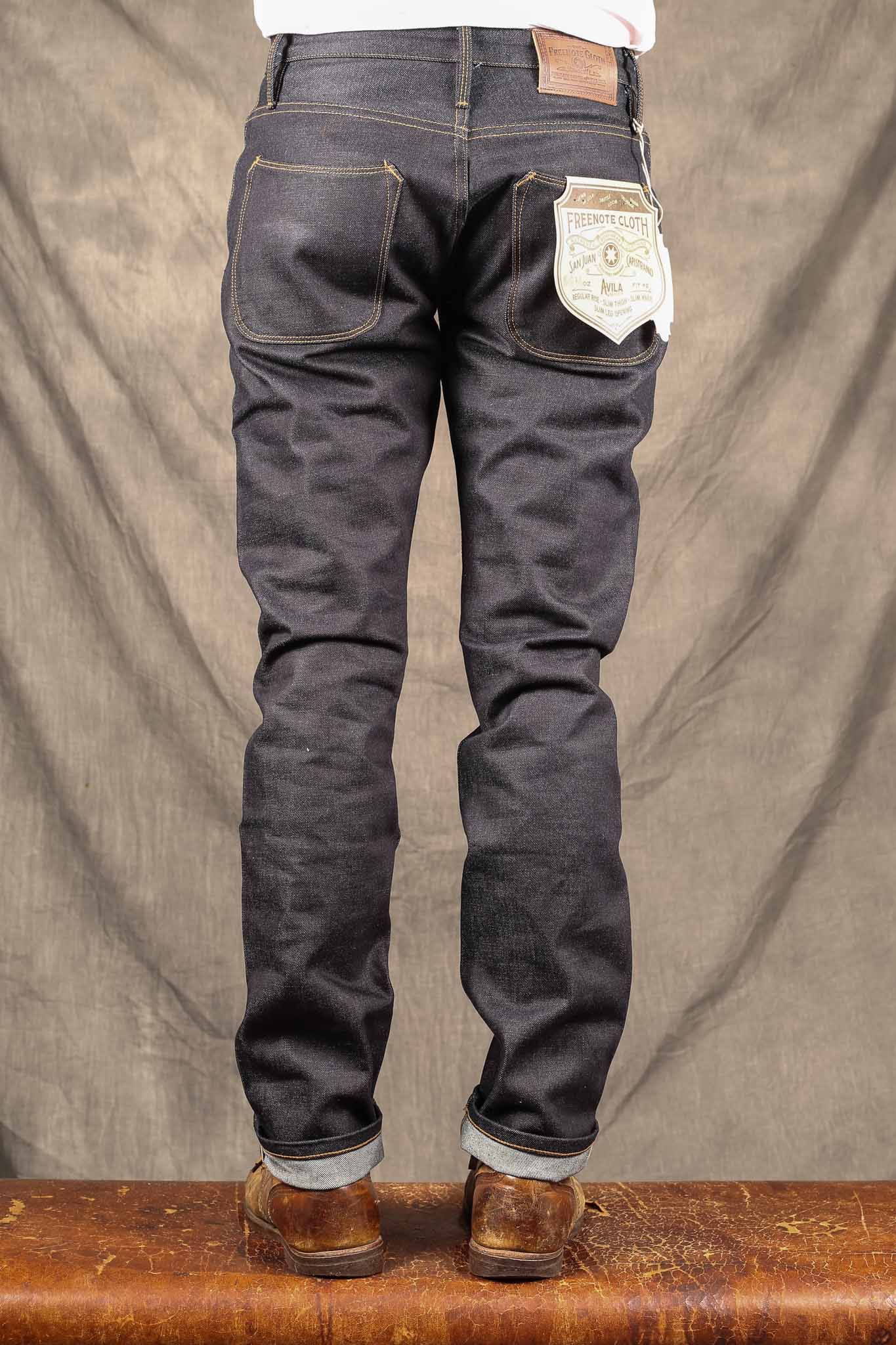 Freenote Cloth - avila slim taper 14.50 ounce kaihara denim