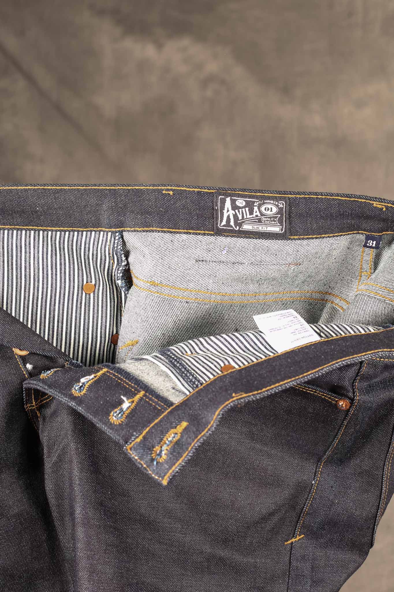 Freenote Cloth - avila slim taper 14.50 ounce kaihara denim