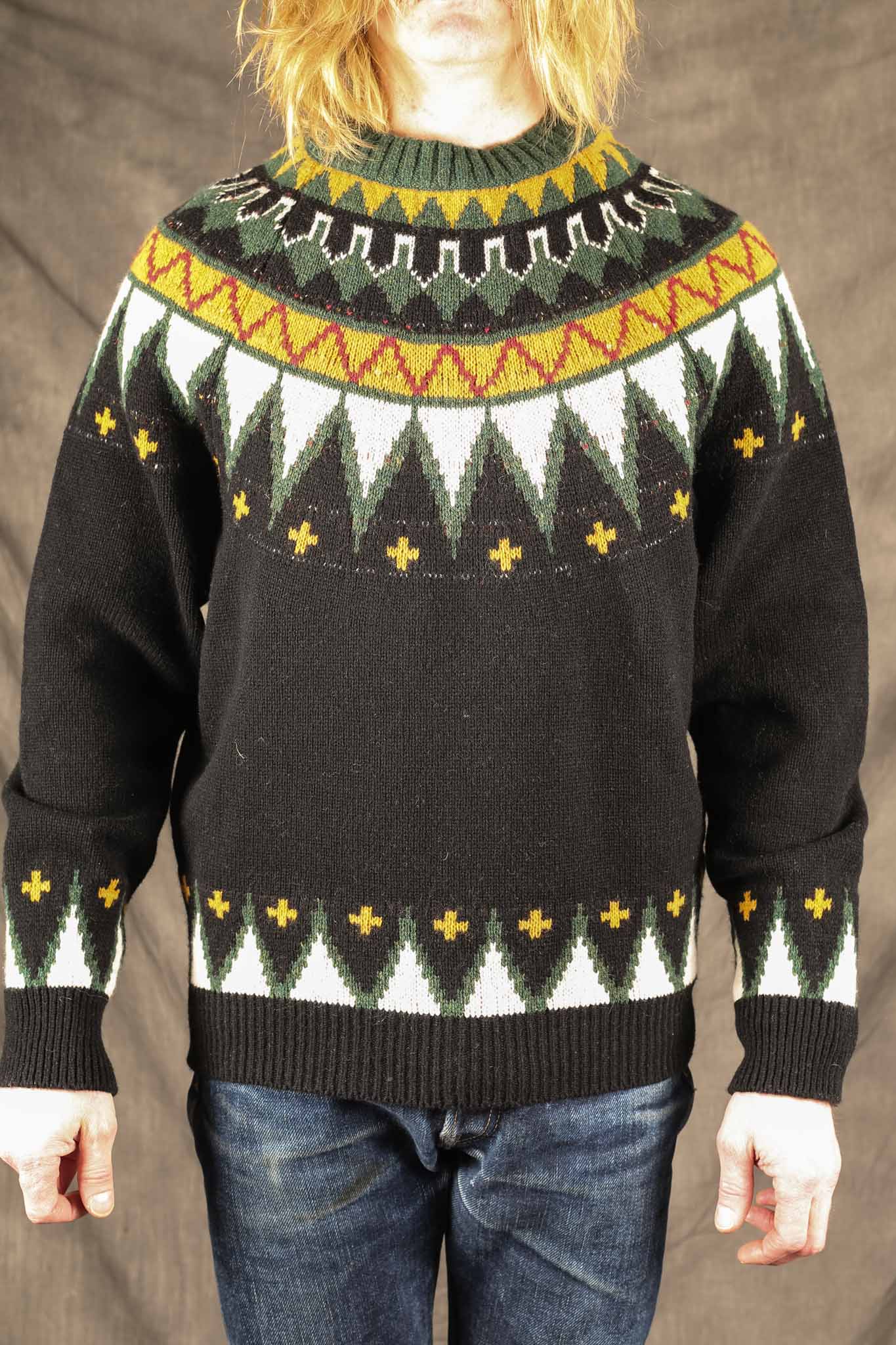 Stevenson Overall Co. - Geometric Alpine Sweater - GAS