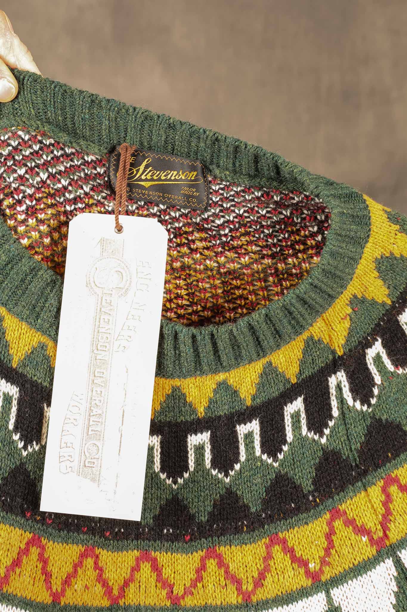 Stevenson Overall Co. - Geometric Alpine Sweater - GAS