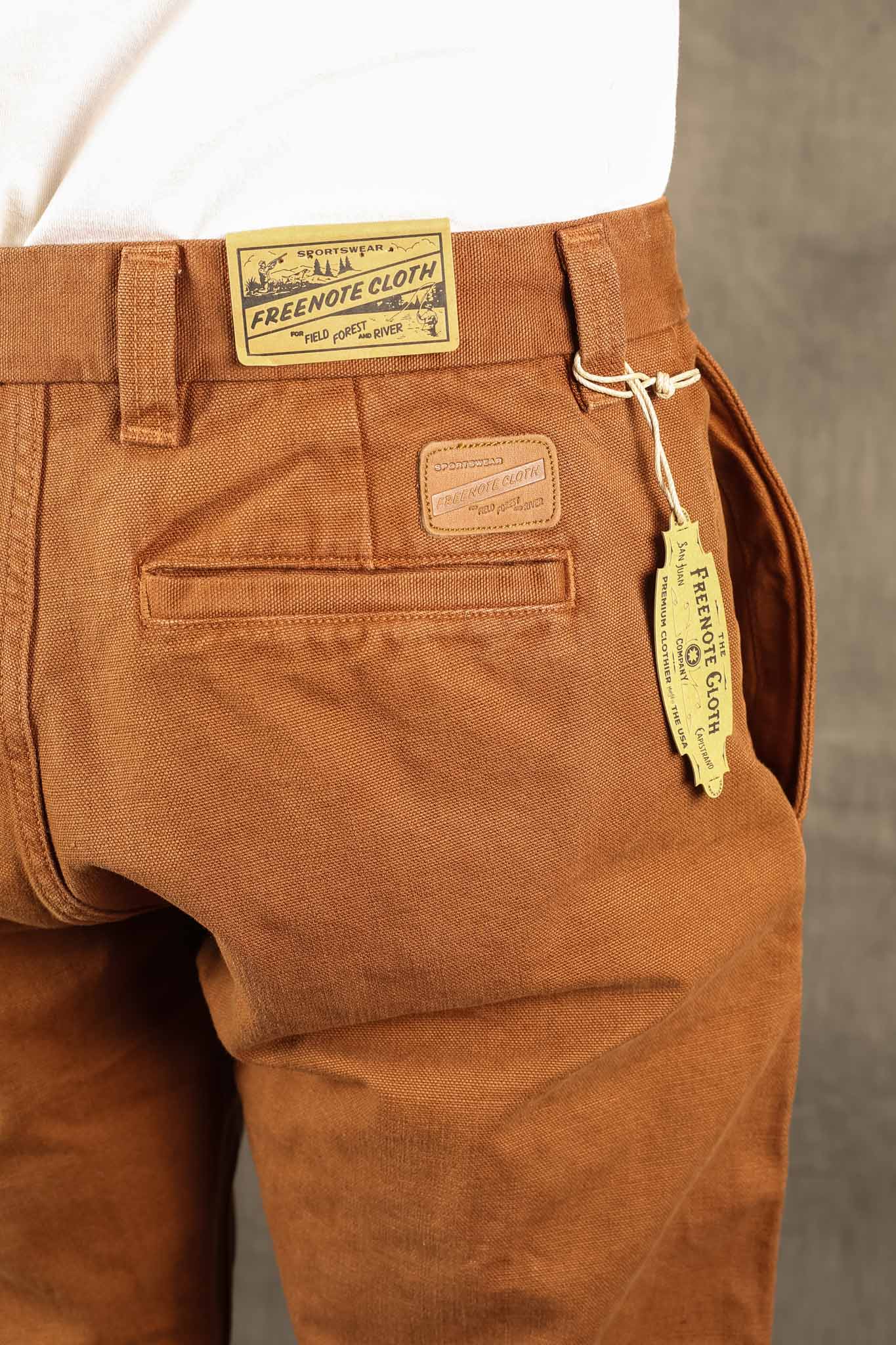 Freenote Cloth - Deck Pant Rust